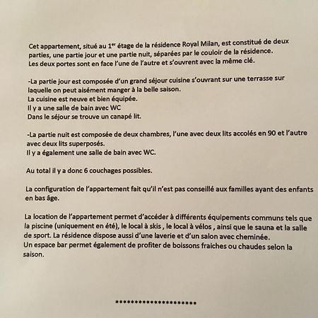 Appartement Royal Milan A Deux Cles Partie Nuit Et Partie Jour سانت لاري سولون المظهر الخارجي الصورة